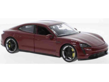 WELLY Porsche TAYCAN TURBO S  24107W-RED